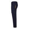 36031_204-c VL FIDES. Two-tone, multi-pocket stretch trousers (240g/m²), in cotton (46%), EME (38%) and polyester (16%)