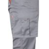 36031_217-e VL FIDES. Two-tone, multi-pocket stretch trousers (240g/m²), in cotton (46%), EME (38%) and polyester (16%)