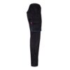 36031_223-d VL FIDES. Two-tone, multi-pocket stretch trousers (240g/m²), in cotton (46%), EME (38%) and polyester (16%)