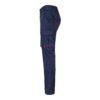 36031_224-c VL FIDES. Two-tone, multi-pocket stretch trousers (240g/m²), in cotton (46%), EME (38%) and polyester (16%)