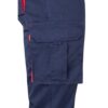 36031_224-e VL FIDES. Two-tone, multi-pocket stretch trousers (240g/m²), in cotton (46%), EME (38%) and polyester (16%)