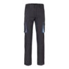 36031_227 VL FIDES. Two-tone, multi-pocket stretch trousers (240g/m²), in cotton (46%), EME (38%) and polyester (16%)
