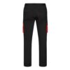 36031_233-b VL FIDES. Two-tone, multi-pocket stretch trousers (240g/m²), in cotton (46%), EME (38%) and polyester (16%)