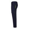 36031_234-c VL FIDES. Two-tone, multi-pocket stretch trousers (240g/m²), in cotton (46%), EME (38%) and polyester (16%)