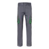 36031_247 VL FIDES. Two-tone, multi-pocket stretch trousers (240g/m²), in cotton (46%), EME (38%) and polyester (16%)