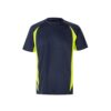 36034_204 VL SLAYER. Two-tone bird-eye technical t-shirt (160g/m²), in polyester (100%)
