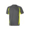 36034_207 VL SLAYER. Two-tone bird-eye technical t-shirt (160g/m²), in polyester (100%)