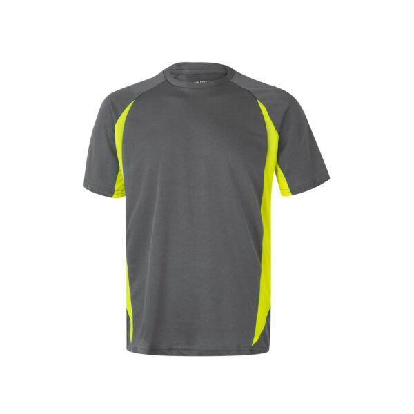 VL SLAYER. Two-tone bird-eye technical t-shirt (160g/m²), in polyester (100%)
