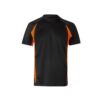 36034_213 VL SLAYER. Two-tone bird-eye technical t-shirt (160g/m²), in polyester (100%)