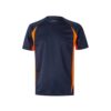 36034_214 VL SLAYER. Two-tone bird-eye technical t-shirt (160g/m²), in polyester (100%)