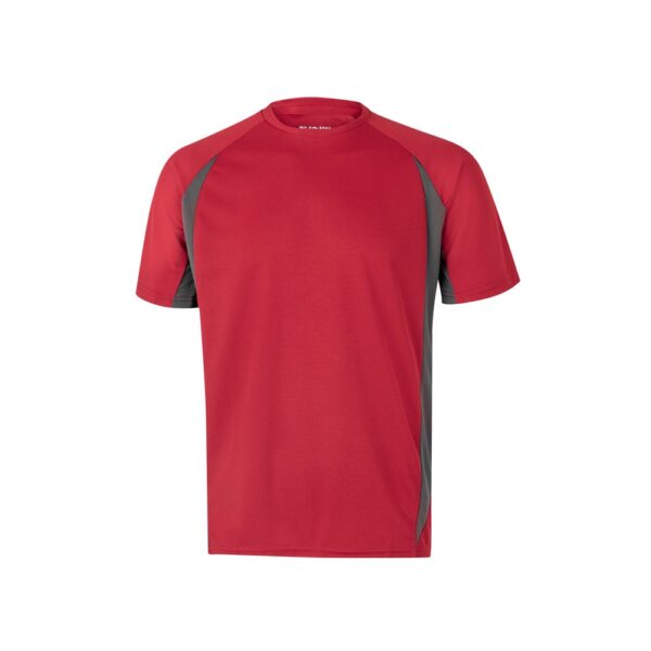 VL SLAYER. Two-tone bird-eye technical t-shirt (160g/m²), in polyester (100%)