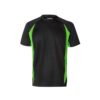 36034_243 VL SLAYER. Two-tone bird-eye technical t-shirt (160g/m²), in polyester (100%)