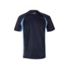 36034_244 VL SLAYER. Two-tone bird-eye technical t-shirt (160g/m²), in polyester (100%)