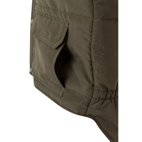 VL MEFITIS. Multi-pocket padded vest (220g/m²), in polyester (100%)