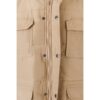 VL MEFITIS. Multi-pocket padded vest (220g/m²), in polyester (100%)