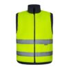 36048_108-d VL DIANA. Padded vest (220g/m²), reversible and multi-pocket, in polyester (100%), with zip fastening and reversible puller