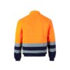 VL NEPTUNE. Two-tone twill jacket (210g/m²) in polyester (80%) and cotton (20%)