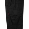 36052_203-e VL ATHENA. Two-tone twill trousers (210g/m²), lined, multi-pocket, in cotton (20%) and polyester (80%)