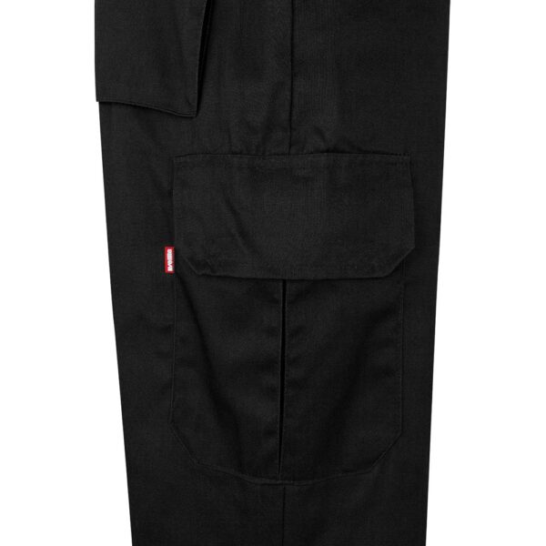 VL ATHENA. Two-tone twill trousers (210g/m²), lined, multi-pocket, in cotton (20%) and polyester (80%)