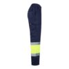 36052_204-d VL ATHENA. Two-tone twill trousers (210g/m²), lined, multi-pocket, in cotton (20%) and polyester (80%)