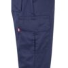 36052_204-e VL ATHENA. Two-tone twill trousers (210g/m²), lined, multi-pocket, in cotton (20%) and polyester (80%)