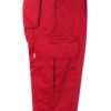 36052_205-e VL ATHENA. Two-tone twill trousers (210g/m²), lined, multi-pocket, in cotton (20%) and polyester (80%)