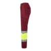 36052_225-c VL ATHENA. Two-tone twill trousers (210g/m²), lined, multi-pocket, in cotton (20%) and polyester (80%)