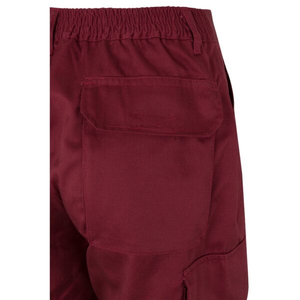 VL ATHENA. Two-tone twill trousers (210g/m²), lined, multi-pocket, in cotton (20%) and polyester (80%)