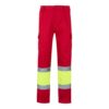 36054_205 VL POSEIDON. Two-tone multi-pocket twill trousers (210g/m²), in cotton (20%) and polyester (80%)