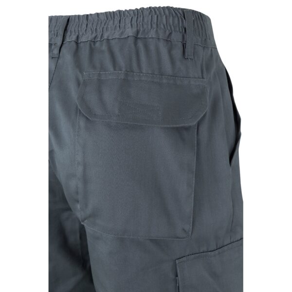 VL POSEIDON. Two-tone multi-pocket twill trousers (210g/m²), in cotton (20%) and polyester (80%)
