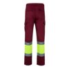 36054_225-b VL POSEIDON. Two-tone multi-pocket twill trousers (210g/m²), in cotton (20%) and polyester (80%)