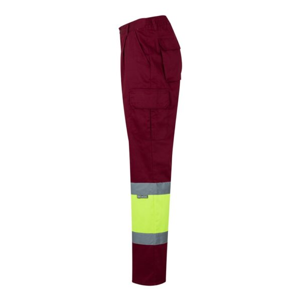 VL POSEIDON. Two-tone multi-pocket twill trousers (210g/m²), in cotton (20%) and polyester (80%)