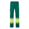 36056_209 VL POSEIDON LARGE. Two-tone multi-pocket twill trousers (210g/m²), in cotton (20%) and polyester (80%)