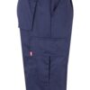 36056_214-e VL POSEIDON LARGE. Two-tone multi-pocket twill trousers (210g/m²), in cotton (20%) and polyester (80%)