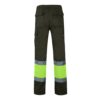 36056_219-b VL POSEIDON LARGE. Two-tone multi-pocket twill trousers (210g/m²), in cotton (20%) and polyester (80%)