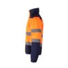 36059_214-c VL JUPITER. Two-tone padded jacket (180g/m²) in polyester (100%), with PU coating