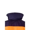 36059_214-d VL JUPITER. Two-tone padded jacket (180g/m²) in polyester (100%), with PU coating