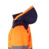 36059_214-f VL JUPITER. Two-tone padded jacket (180g/m²) in polyester (100%), with PU coating