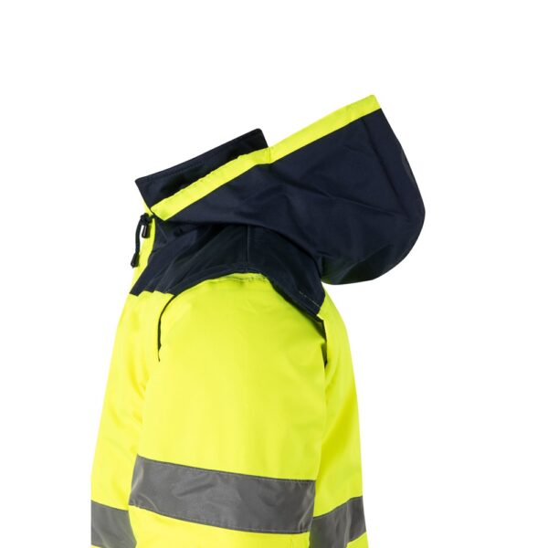 VL JUPITER LARGE. Two-tone padded jacket (180g/m²) in polyester (100%), with PU coating