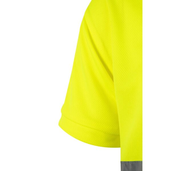 VL CUPID. Two-tone bird-eye polo shirt (160g/m²) with short sleeves, in polyester (100%)