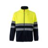 36073_204 VL EROS. Two-tone fleece jacket (280g/m²), in polyester (100%)