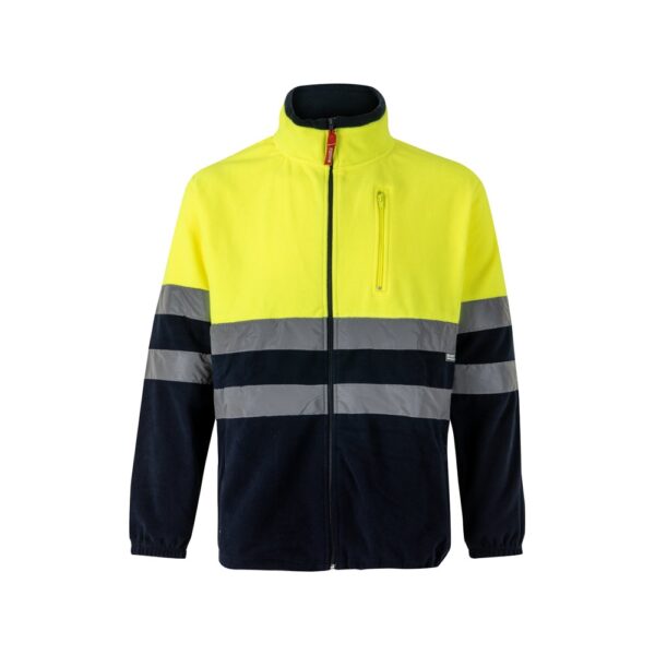 36073_204 VL EROS. Two-tone fleece jacket (280g/m²), in polyester (100%)