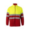 36073_205 VL EROS. Two-tone fleece jacket (280g/m²), in polyester (100%)