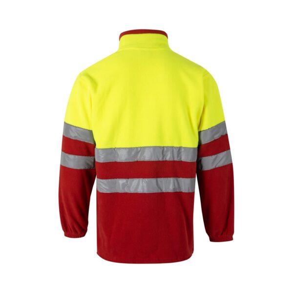 36073_205-b VL EROS. Two-tone fleece jacket (280g/m²), in polyester (100%)