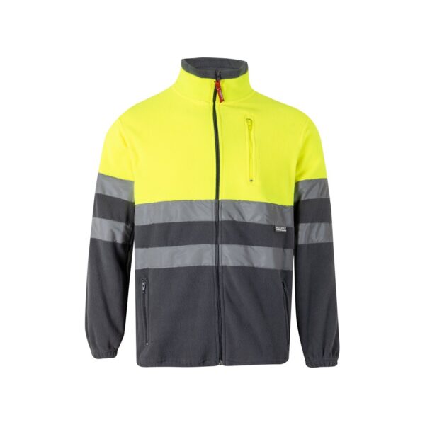 36073_207 VL EROS. Two-tone fleece jacket (280g/m²), in polyester (100%)