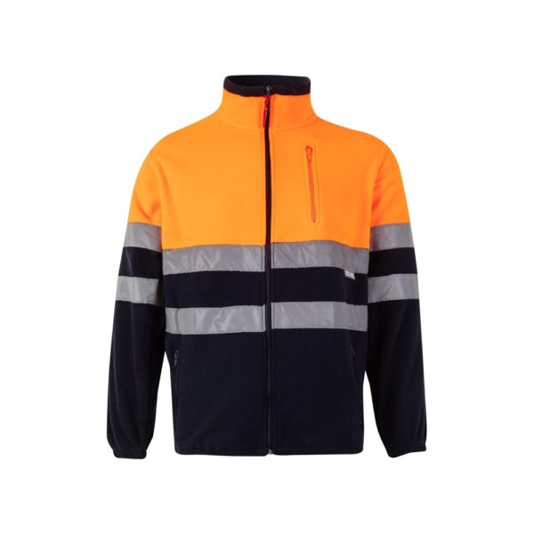 36073_214 VL EROS. Two-tone fleece jacket (280g/m²), in polyester (100%)