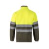 36073_219-b VL EROS. Two-tone fleece jacket (280g/m²), in polyester (100%)
