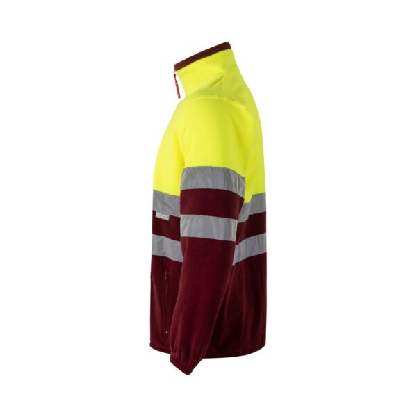 36073_225-c VL EROS. Two-tone fleece jacket (280g/m²), in polyester (100%)