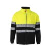 36075_203 VL EROS LARGE. Two-tone fleece jacket (280g/m²), in polyester (100%)