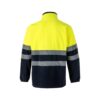 36075_204-b VL EROS LARGE. Two-tone fleece jacket (280g/m²), in polyester (100%)